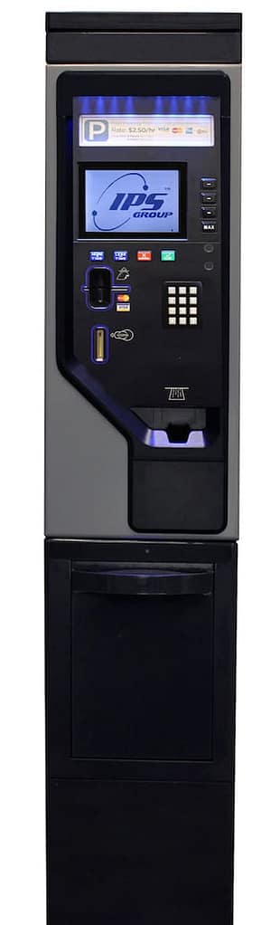 a Parkeon Strada Multi-Space pay station