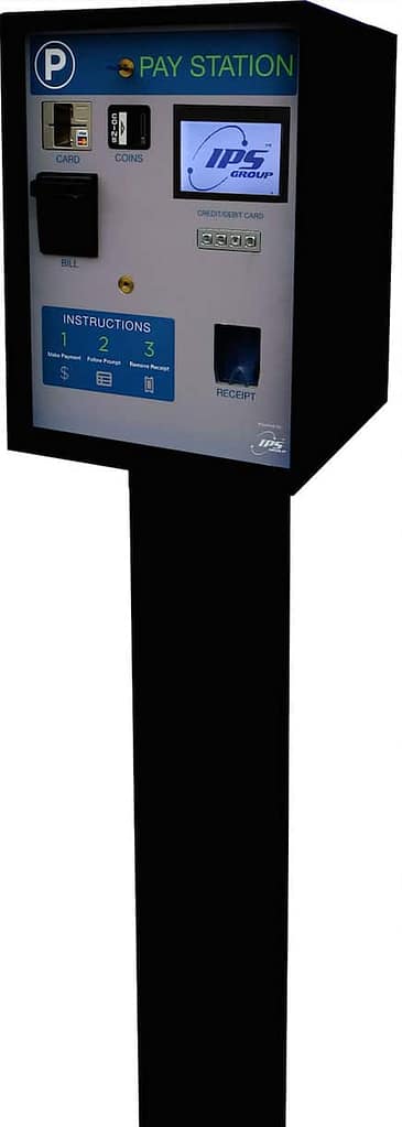 a ventek model 400 Multi-Space pay station