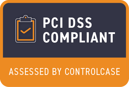 PCI DSS Compliant Badge